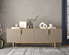 Комод под TV с четыремя дверками "Line" R21/beige №3