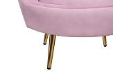 Кресло ракушка Pearl Pink №6