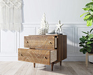 Комод "Boho" 2 ящика джангл арт BH06 №1