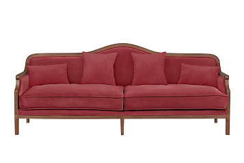 Диван с высокой спинкой для гостиниц Madesta Red