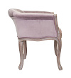 Низкое кресло Kandy Pink Velvet №1