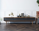 Консоль под TV "Bruni Black" с ящиками арт BR-21Black №0