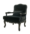 Мягкое полукресло с подлокотниками Nitro Black №3