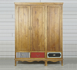 Шкаф трехстворчатый "Gouache Birch" арт М10527/3ETG