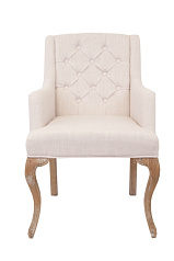 Мягкий стул с подлокотниками Deron White