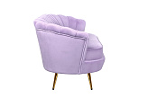 Диван ракушка для гостиниц Pearl Triple Purple №2