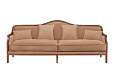 Диван с высокой спинкой Madesta Brown
