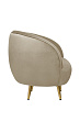 Мягкое кресло для гостиниц Small Benee Taupe №2