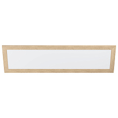 99473 Потолочный светильник PIGLIONASS, LED 32W, 4700lm, L1245, B345, H55, сталь/пластик/дерево, бел