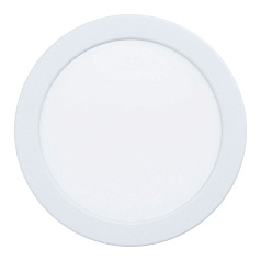 99133 Светодиодный встраиваемый светильник FUEVA 5, 11W (LED), ?166, ET26, 1350lm, 3000K, сталь, белый