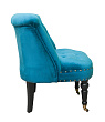 Низкое кресло Aviana Blue Velvet №1