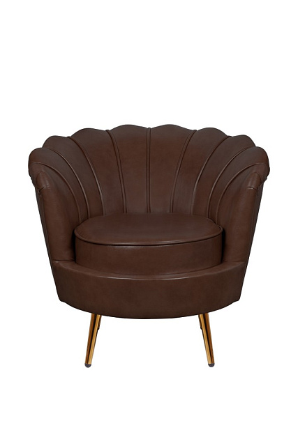 Низкое кресло ракушка Pearl Brown V2 в Екатеринбурге Низкое кресло ракушка Pearl Brown V2