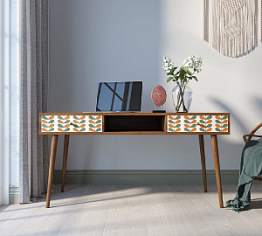 Стол рабочий "Berber" принт 23 арт BB18/Print_23