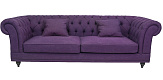 Диван мягкий арт-деко Neylan Purple розовый №1