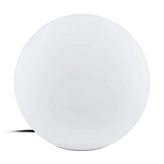 Уличный напольный светильник MONTEROLO-Z, E27, 1X9W, IP65, H390, ?390, пластик, белый