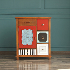 Комод «Gouache Birch» универсальный арт M10595ETG/1