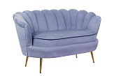 Диван ракушка Pearl Double Blue №1