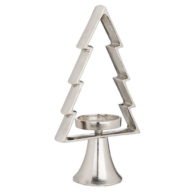 422432 Подсвечник рождественский MUKAYLE, алюминий/хром, 340х95х170 мм в Екатеринбурге 422432 Подсвечник рождественский MUKAYLE, алюминий/хром, 340х95х170 мм