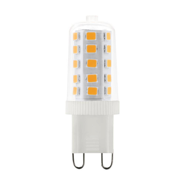 Светодиодная лампа SMD, 3W(G9),  3000K, 320lm, прозрачн.