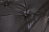 Дизайнерский пуф Amrit Black Leather №2
