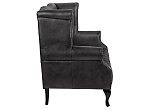 Кожаный дизайнерский диван лофт Royal Sofa Black №2