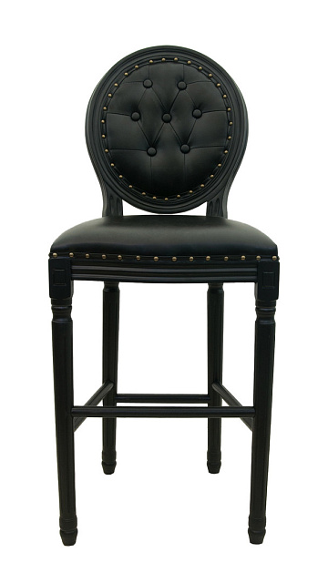 Дизайнерский барный стул Filon Button Black в Екатеринбурге Дизайнерский барный стул Filon Button Black