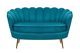 Диван ракушка Pearl Double Marine Velvet №0