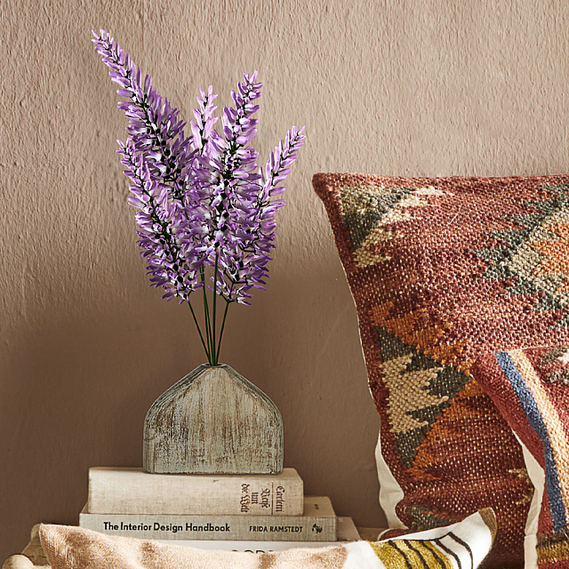 421276 Ваза декоративная MELOBODY, L230, B50, H180, дерево, белый, серый в Екатеринбурге 421276 Ваза декоративная MELOBODY, L230, B50, H180, дерево, белый, серый