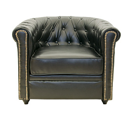 Кожаное кресло Karo Black