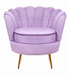 Низкое кресло Pearl Purple №0