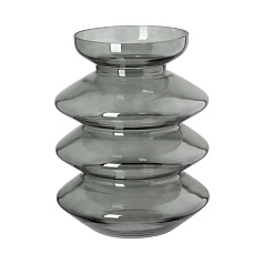 421355 Ваза декоративная BEVATO,  H280, ?220, стекло, серый