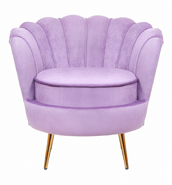 Низкое кресло Pearl Purple