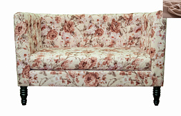 Диван прованс Rose Flower коричневый