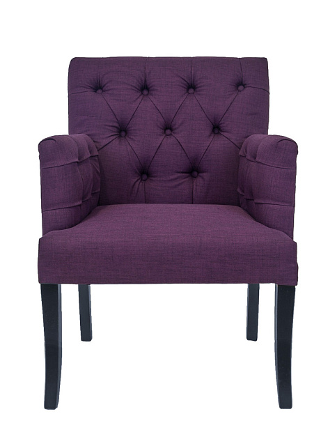 Низкое кресло Zander Purple