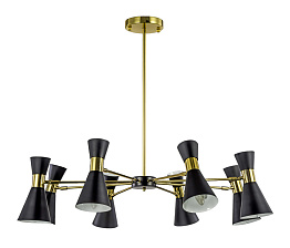 Люстра Elisium 8 Black