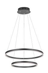 Люстра Orblaze 2 rings 600 black