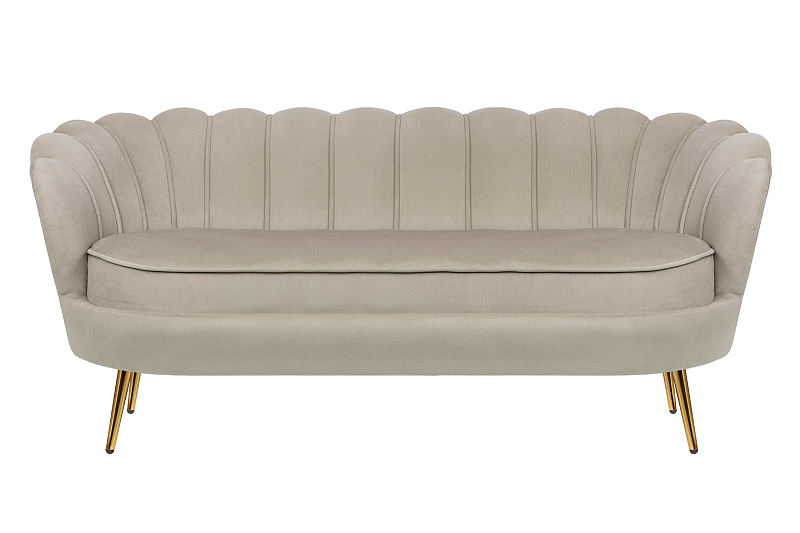 Диван ракушка для гостиниц Pearl Triple Taupe