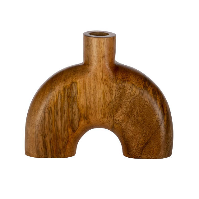 421279 Ваза декоративная MELOBODY, L195, B50, H145, дерево в Екатеринбурге 421279 Ваза декоративная MELOBODY, L195, B50, H145, дерево