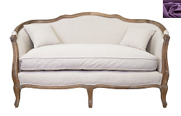 Диван ампир Darcy 2 фиолетовый