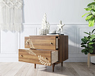 Комод "Boho" 2 ящика с растением арт BH05 №1