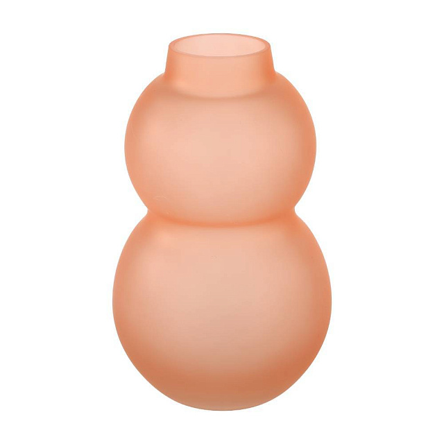 421351 Ваза декоративная BEVATO, H280, ?170, стекло, розовый сатиновый в Екатеринбурге 421351 Ваза декоративная BEVATO, H280, ?170, стекло, розовый сатиновый