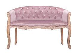 Двухместный дизайнерский диван Kandy Double Pink Velvet в Екатеринбурге