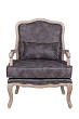Мягкое полукресло с подлокотниками Nitro Brown V2 №0