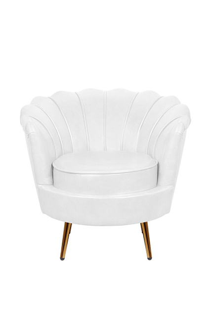 Низкое кресло Pearl White