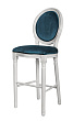 Дизайнерский барный стул Filon Blue and White №1