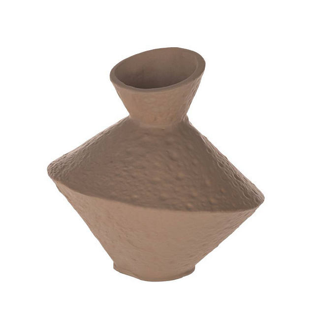 421156 Ваза декоративная CANTILAN, L150, B150, H160, алюминий, песочный в Екатеринбурге 421156 Ваза декоративная CANTILAN, L150, B150, H160, алюминий, песочный