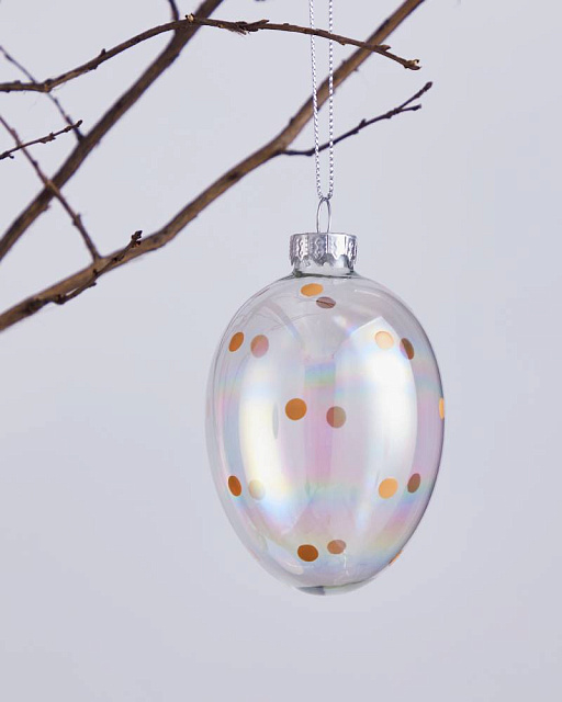 427881 Фигурка Яйцо FINTRY, ?60, H90, стекло, прозрачный, персиковый в Екатеринбурге 427881 Фигурка Яйцо FINTRY, ?60, H90, стекло, прозрачный, персиковый