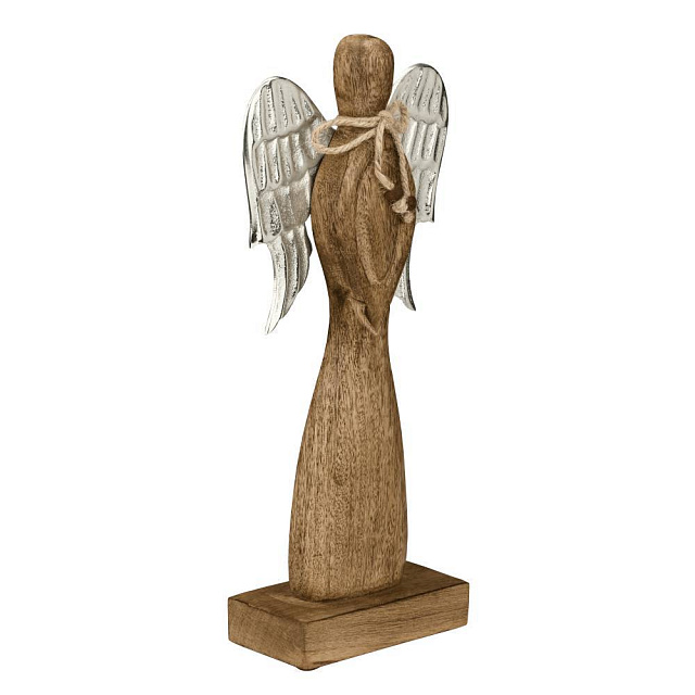 427521 Фигурка декоративная Ангел BALIGUIAN, H325, коричневый, серебряный в Екатеринбурге 427521 Фигурка декоративная Ангел BALIGUIAN, H325, коричневый, серебряный