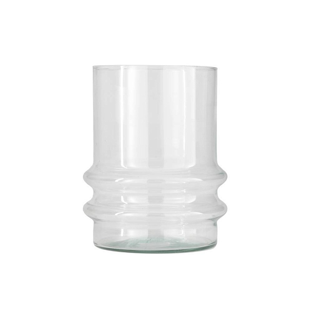 421092 Ваза декоративная DELNITE, H230, ?187, стекло, прозрачный в Екатеринбурге 421092 Ваза декоративная DELNITE, H230, ?187, стекло, прозрачный