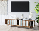 Консоль в Скандинавском стиле под TV "Bruni print 1" арт BR-22/print_1 №1